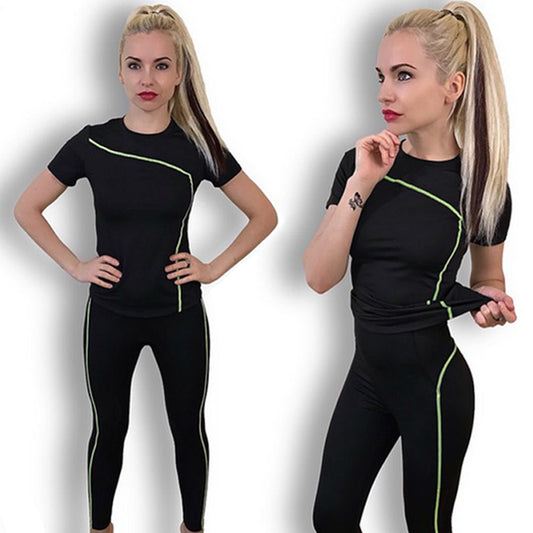 Gym training tights pants suit sportswear