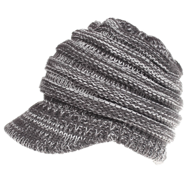 Female Winter Hats Soft Knitting Caps