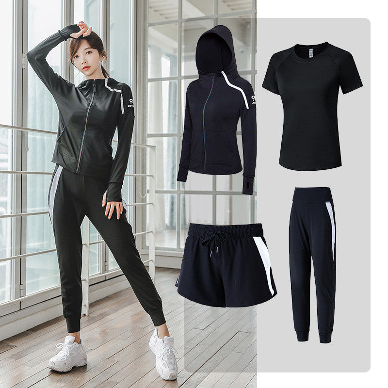 Gym Running Fitness Clothes Large Size Quick-drying Loose Thin Elastic and Breathable