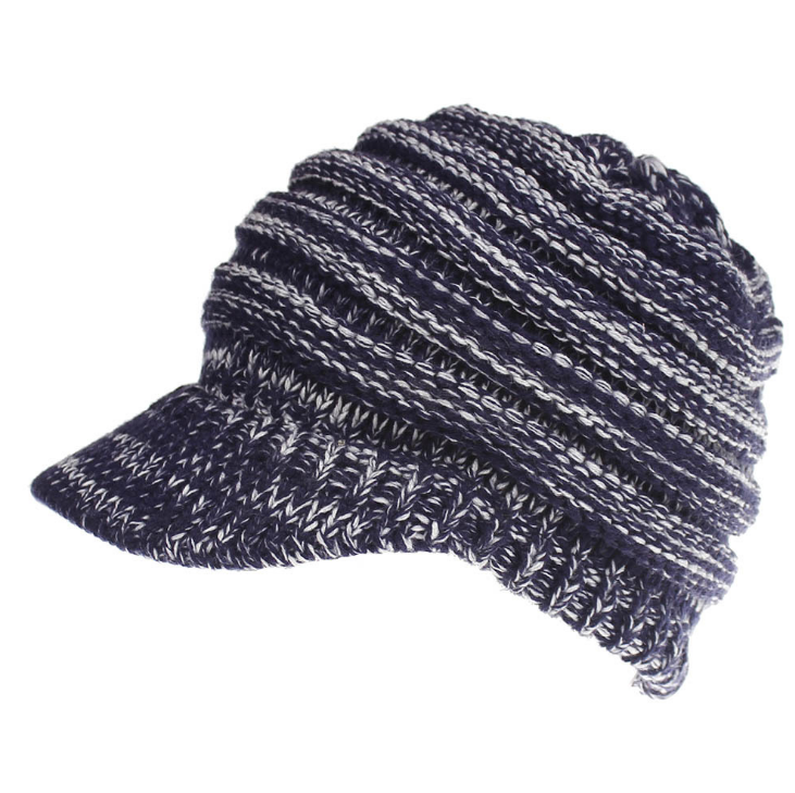 Female Winter Hats Soft Knitting Caps